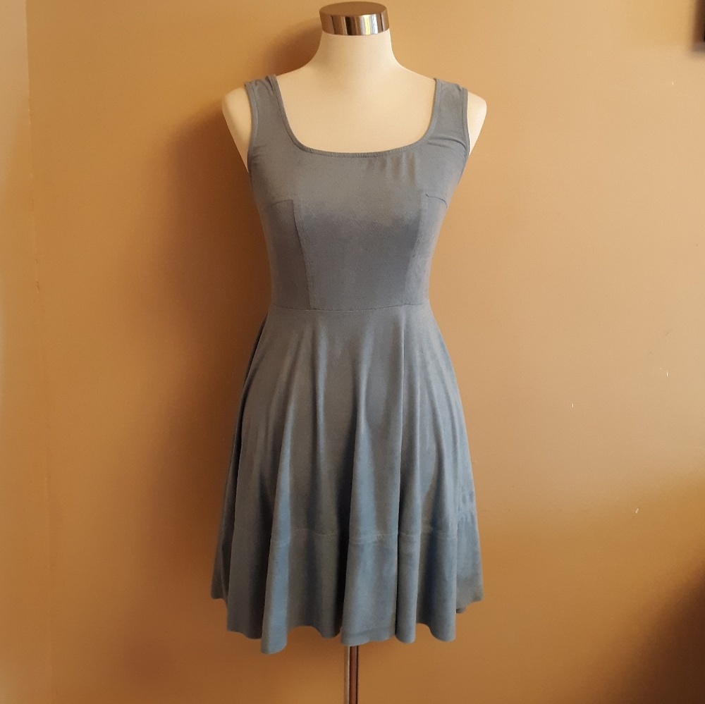 Blue dress